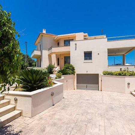 Deluxe Villa Ianthos - Outdoor Hot Tub & Kids Pool Gallos Bagian luar foto
