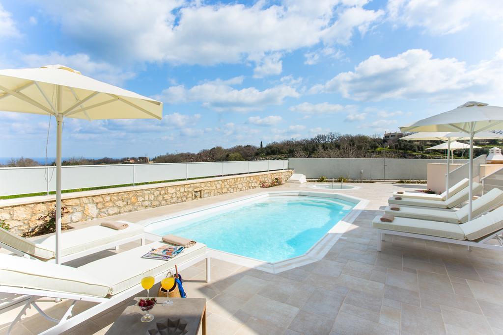 Deluxe Villa Ianthos - Outdoor Hot Tub & Kids Pool Gallos Bagian luar foto