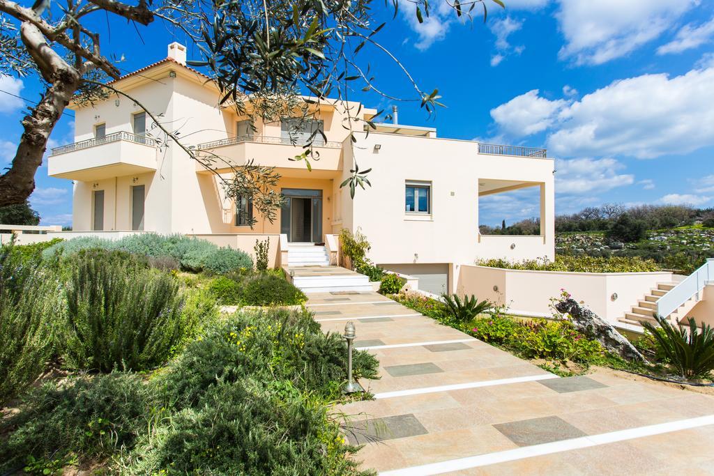 Deluxe Villa Ianthos - Outdoor Hot Tub & Kids Pool Gallos Bagian luar foto