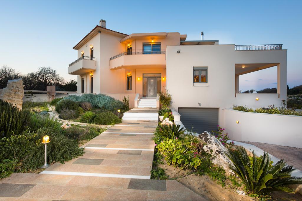Deluxe Villa Ianthos - Outdoor Hot Tub & Kids Pool Gallos Bagian luar foto