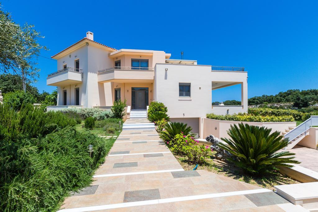 Deluxe Villa Ianthos - Outdoor Hot Tub & Kids Pool Gallos Bagian luar foto