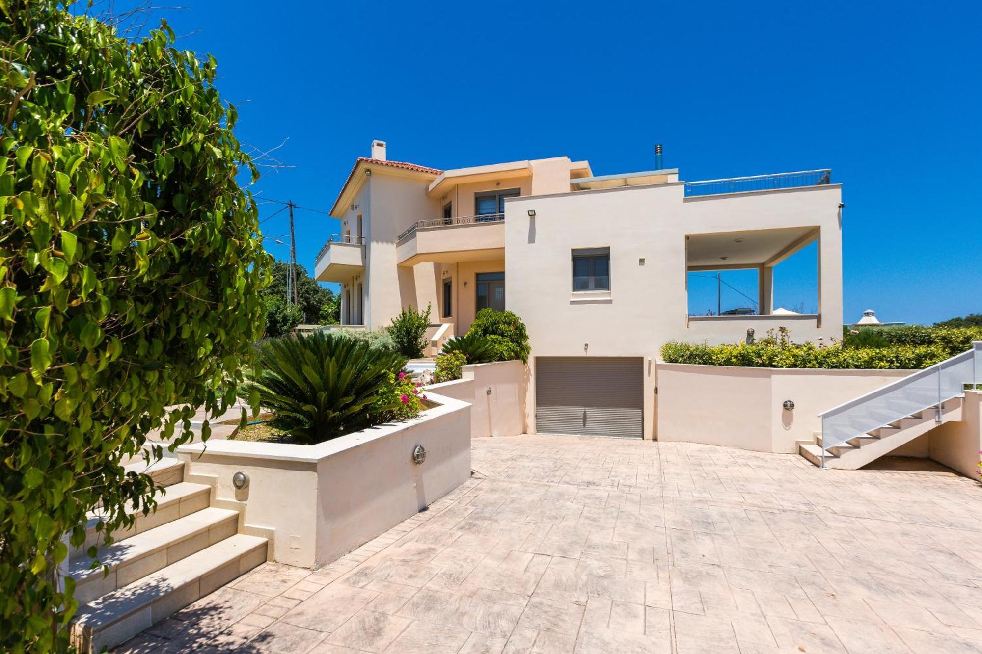 Deluxe Villa Ianthos - Outdoor Hot Tub & Kids Pool Gallos Bagian luar foto
