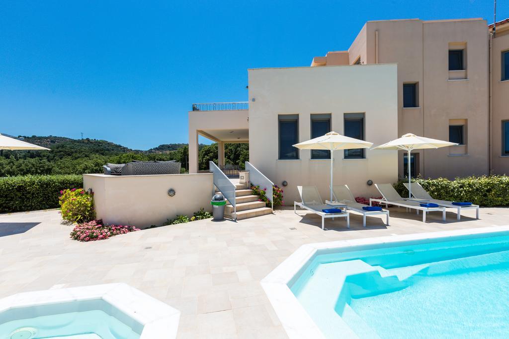 Deluxe Villa Ianthos - Outdoor Hot Tub & Kids Pool Gallos Bagian luar foto
