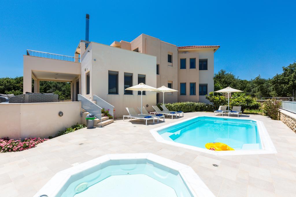 Deluxe Villa Ianthos - Outdoor Hot Tub & Kids Pool Gallos Bagian luar foto