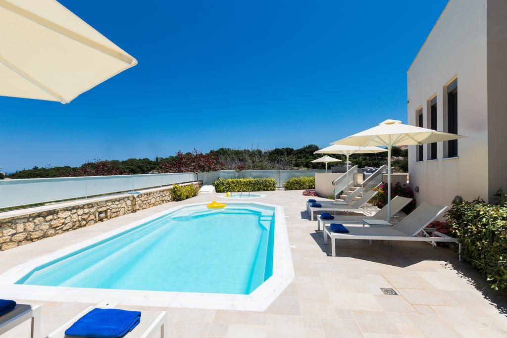 Deluxe Villa Ianthos - Outdoor Hot Tub & Kids Pool Gallos Bagian luar foto